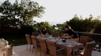 Seafront Villa with Heated Pool & Boat Mooring - Grocery & Chef Service optional