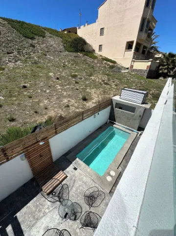 2-bedroom estate in La Salina, Ensenada with Pool, WiFi, AC. Relax and enjoy