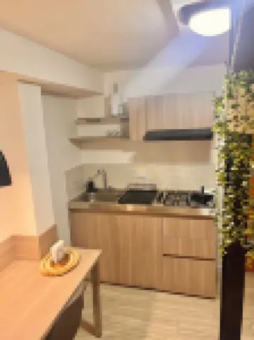 Charming deluxe studio with WiFi, AC, Kitchen, and Workstation in Barranquilla