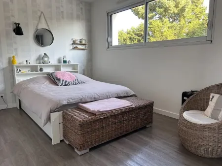 Maison Moderne Avec Piscine Chauffée, à 1km de L'avenue de Gaulle à La Baule