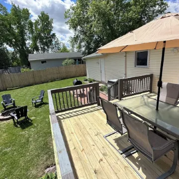 Charming 3 Bedroom 2.5 bathroom finished basement, Huge yard and Charcoal grill