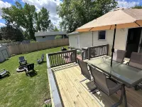 Charming 3 Bedroom 2.5 bathroom finished basement, Huge yard and Charcoal grill