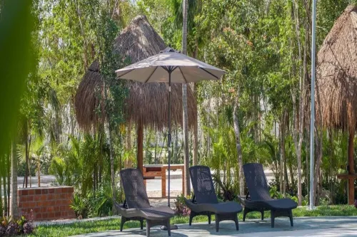 Cozy 2-bedroom apartment in beautiful Puerto Morelos with fitness room, WiFi