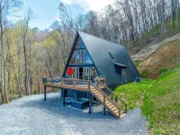 Lux Sunset Smoky Mountain Views! HotTub, GameRm & Theatre -Maggie Valley-Sylva