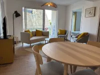 New 2-bedroom apartment 250 m from the beach, in the heart of Jullouville