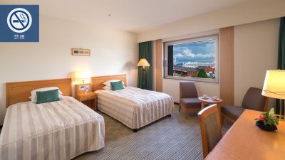 スタンダードツインルーム(禁煙)(◆28平方メートル◆ビュー指定なし) ナビオス横浜の写真