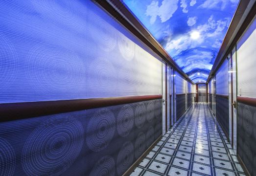 오리엔탈모텔 주변 야경