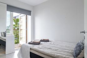 Modern 1BR Home with Sauna & Balcony