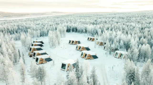 Lapland Glow Hotel Chalets Hotel di 