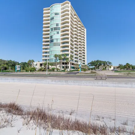 Beachside Biloxi Club Condo: Balcony w/ Ocean View