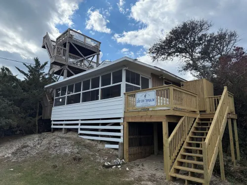瑟夫賽德海濱配有三層露台-小屋 - 4 星級
