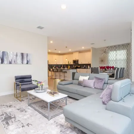 Gorgeous 6 Bd Close to Disney w/ Pool @ Champions Gate Resort 712