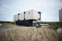 Modern, Trendy F1 Theme Lodge, Near the Sea