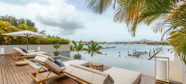 L Escale Resort Marina & Spa Hotel di Mahe Island
