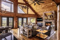 Epic Mtn Views Hot Tub Fire Pit Sleeps 13 - Apartemen