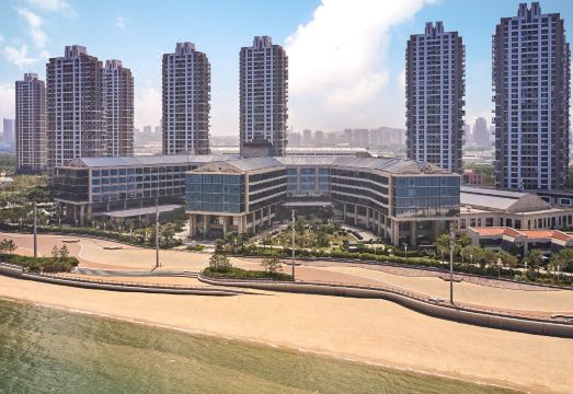 옌타이 해변 전경