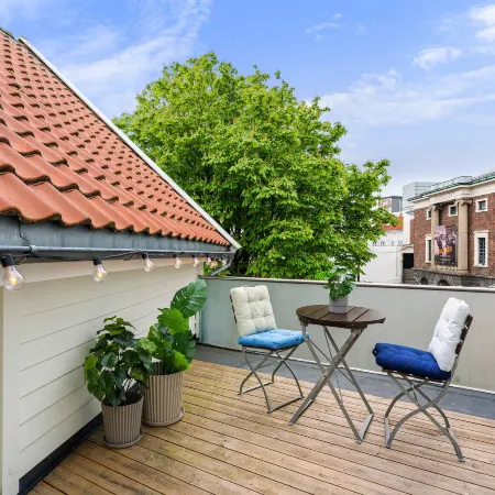 Charming Rooftop Apartment in Heart of Stavanger