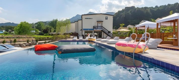 Gapyeong Rapunzel Kids Poolvilla Hotele w: Gapyeong-gun