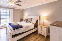 The All Seasons Resort features pool and hot tub on River