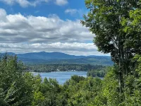 Serene Mountainside Retreat with Stunning Mountain, Lake, & Sunset Views
