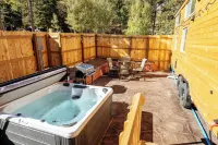 Tiny House in the Big Mountains with Hot Tub & EV Charger!  Near CO Springs!