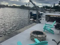 Paradise!Canal-River front heated pool house with Gulf ofMexico access.Remodeled Hotels in Holiday