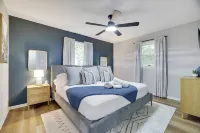 Central AC-Family Fun-Fence-Dog Friendly- Gameroom- King Beds-Fire Pit-Grill