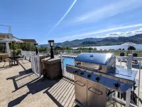 Stylish Osoyoos Lakeview Oasis w/ Private Pool, Game room,  Sunroom!