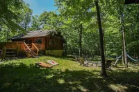 Log Cabin Retreat w/ Hot Tub, Game Room, Fire Pit