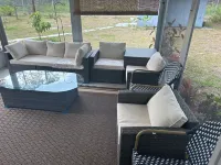 Comfortable 3-bedroom home with WiFi and AC in Englewood, 3.5 mil. to beache