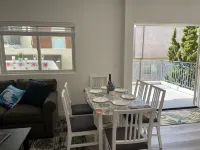 New ocean front duplex, walk to dining, shops & entertainment.