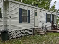 Park model unit #1 for rent by Silver Lake NY Hotels in Perry