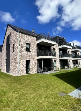 Apartment Ockenfels Kellenhusen new building 1st floor with balcony Dogs welcome