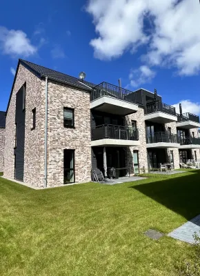 Apartment Ockenfels Kellenhusen new building 1st floor with balcony Dogs welcome Hotels in Kellenhusen