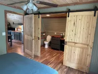 Coyote Creek A-Frame Cabin with Firepit, Nature Trail, Games, Outside Activities