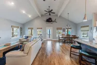 4/4. Pool & Golf Cart.  1st Floor Master Suite.  2 Masters Up, Boat Parking.