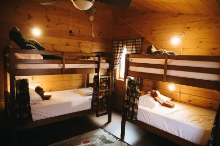 Log Home in a Peaceful Wood in Jim Thorpe