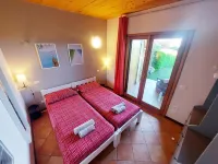 Red Villa With Shared Pool and Private Garden is the new Black on Lake Garda