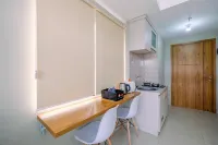 Elegant Wide View Studio Apartment at LRT City Jatibening