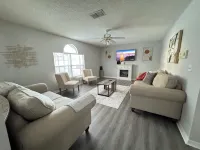 Family-Friendly 4Br Oasis • Private Heated Pool & Game Room