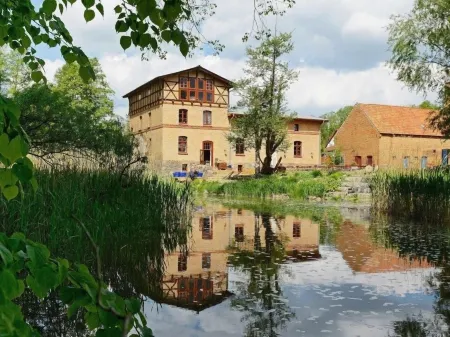 Mühle Tornow am Wentowsee Отели в г. Нойглобзо