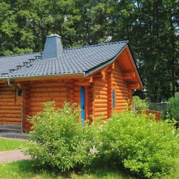 Log Cabin by Fahrsee with Lake Sauna
