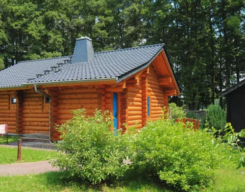Log Cabin by Fahrsee with Lake Sauna