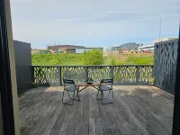 Stylish 3 BR with 2 terraces and parking Hotels in Findel
