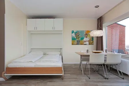 Vogelsang with Balcony and View over Borkum Отели рядом с достопримечательностью «Insel-Camping-Borkum»