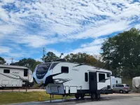 RV Delivery & Set up - Bohemian Dream Hotels near Phantom Fireworks of Buford