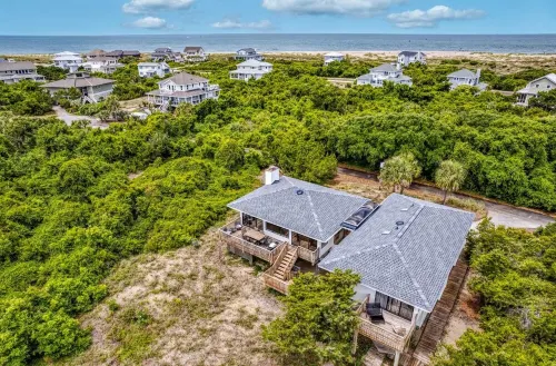 Bald Head Island Beach House on golf course beach access #9 Sleeps up to 15 - Strand