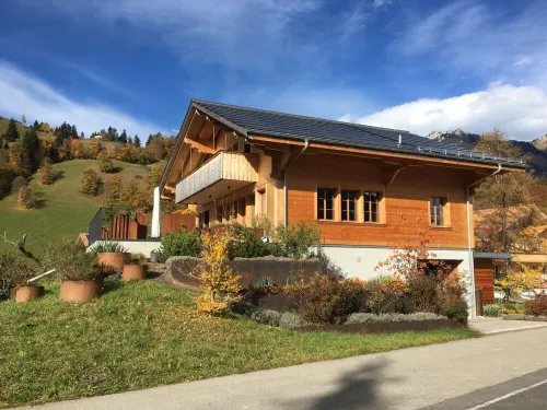 new spacious apartment with sauna apartment Chalet Park s, Hotels in Diemtigen