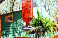 Pequeña Cabaña Mágica con Chimenea Interior