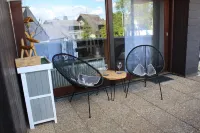 1-room apartment with large balcony, sauna + swimming pool in the house Hotels in Schonwald